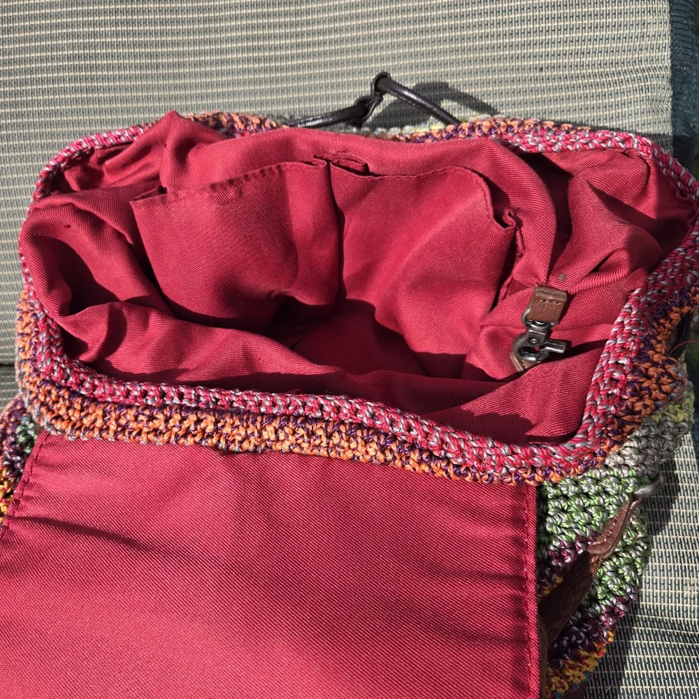 The Sak Avalon Crochet Backpack